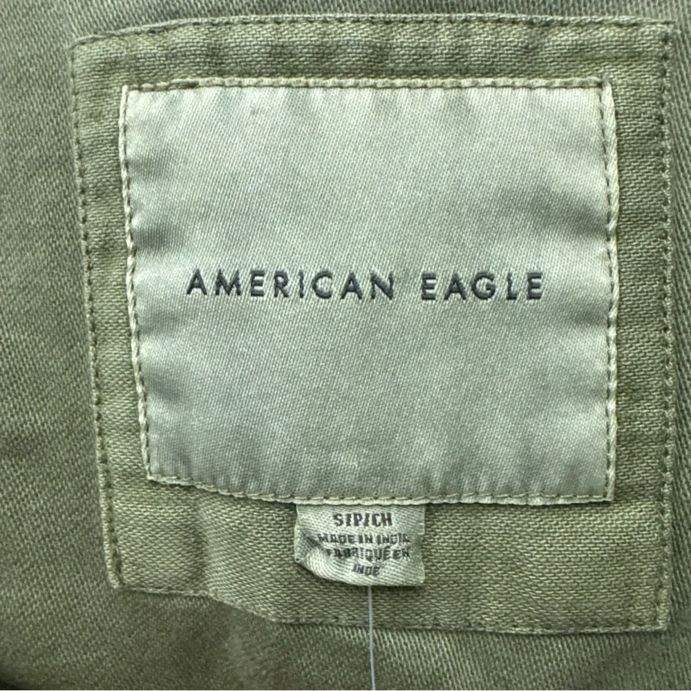 NWT American Eagle Outfitters Women's Small Green Hooded Army Military Jacket - Picture 3 of 6